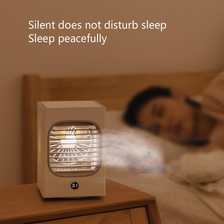 Small Home Desktop Air Conditioner Chiller Cooling Fan