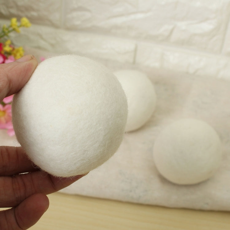 10 PCS Laundry Clean Ball Reusable Natural Organic Laundry Fabric Softener Ball Premium Organic Wool Dryer Balls
