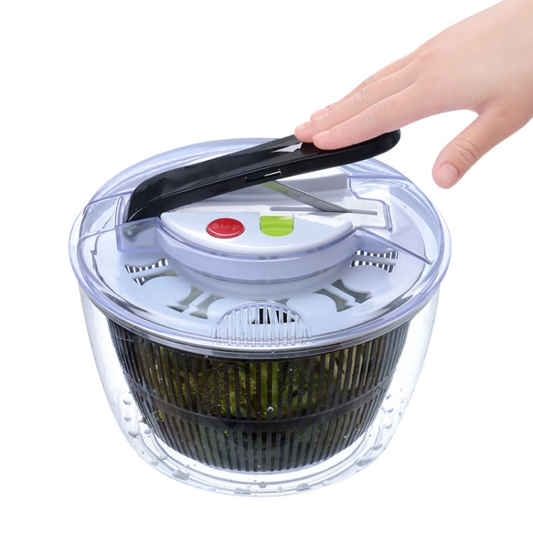 Manual Vegetable Dryer Household Multifunctional Vegetable Washing & Draining Basket
