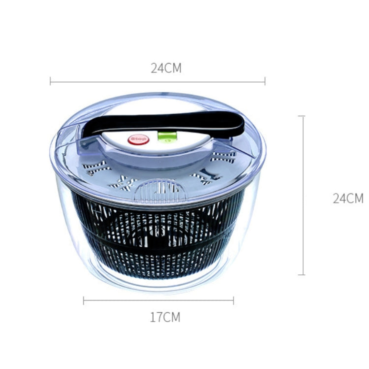 Manual Vegetable Dryer Household Multifunctional Vegetable Washing & Draining Basket