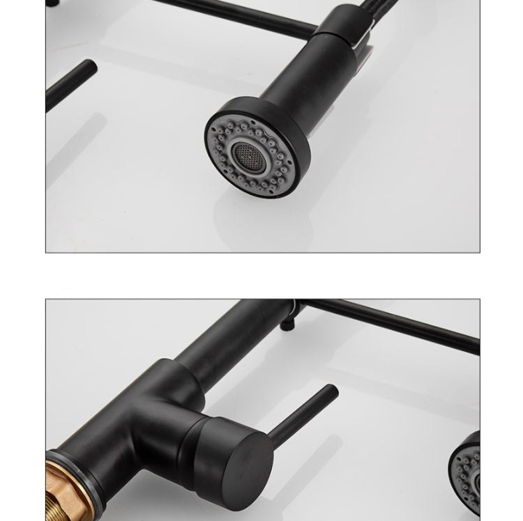 Kitchen Faucet Hot & Cold Water Tank Valve Sink Faucet, Specification: Brushed Model