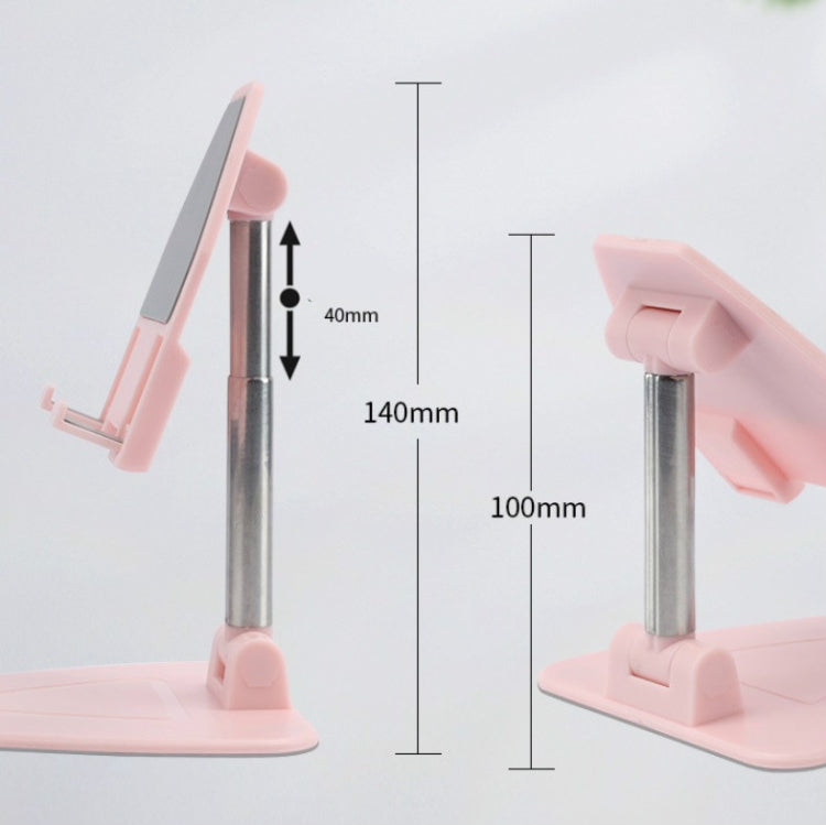 4 PCS WLF-ZMZJ Foldable Telescopic Desktop Mobile Phone Stand Ipad Tablet Universal Portable Stand(White)