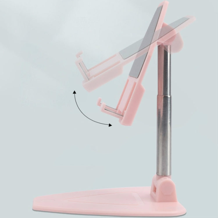 4 PCS WLF-ZMZJ Foldable Telescopic Desktop Mobile Phone Stand Ipad Tablet Universal Portable Stand(White)