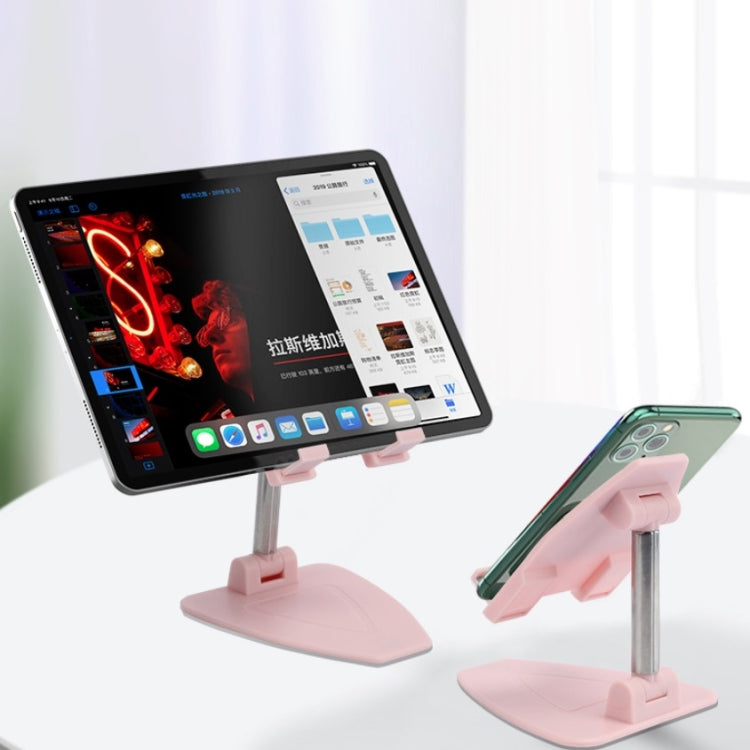 4 PCS WLF-ZMZJ Foldable Telescopic Desktop Mobile Phone Stand Ipad Tablet Universal Portable Stand(White)