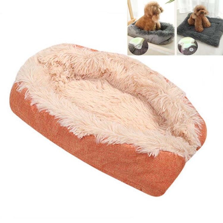 Kennel Dog Mat Dual-Use Winter Warm Cat Litter, Size:50x60cm