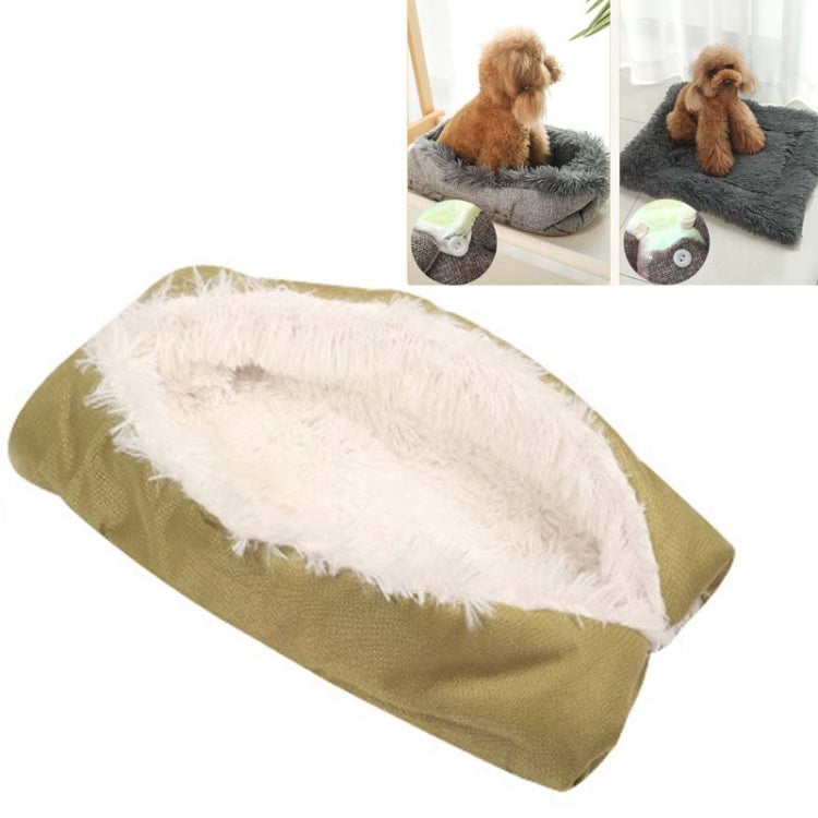 Kennel Dog Mat Dual-Use Winter Warm Cat Litter, Size:70x80cm