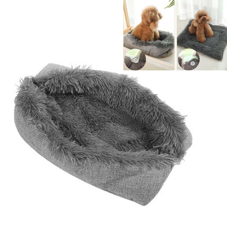 Kennel Dog Mat Dual-Use Winter Warm Cat Litter, Size:90x100cm