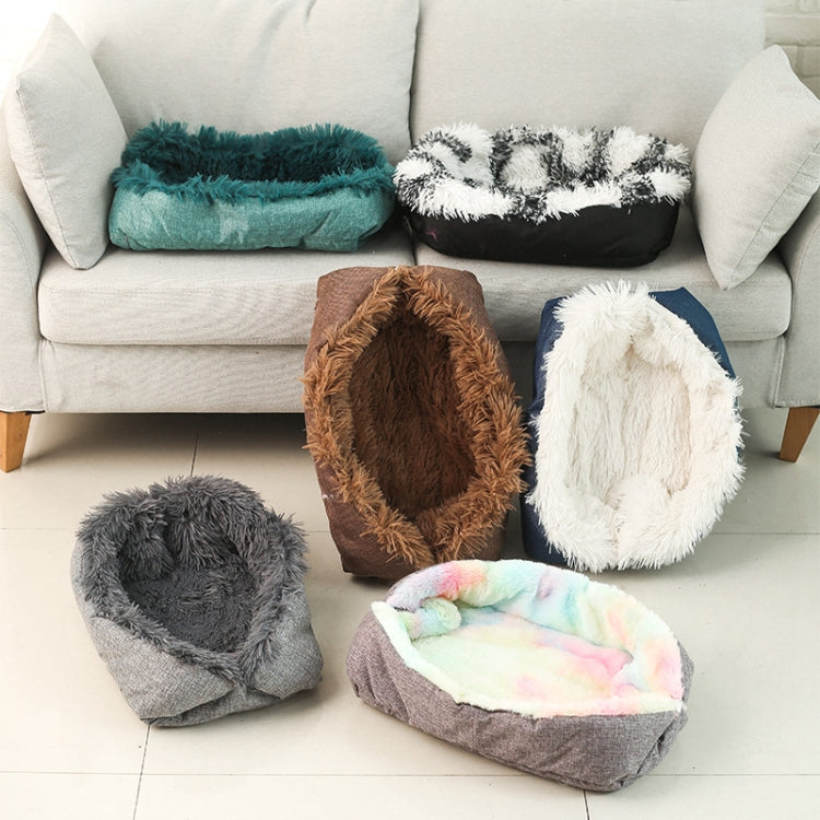 Kennel Dog Mat Dual-Use Winter Warm Cat Litter, Size:90x100cm