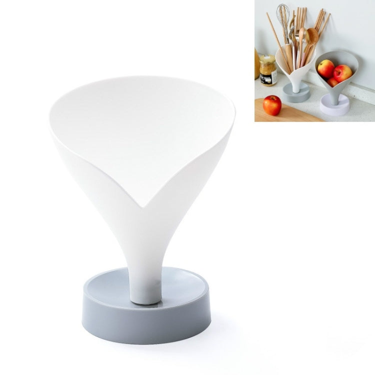 2 PCS Chopstick Holder Multifunctional Tableware Drain Funnel Kitchen Shelf
