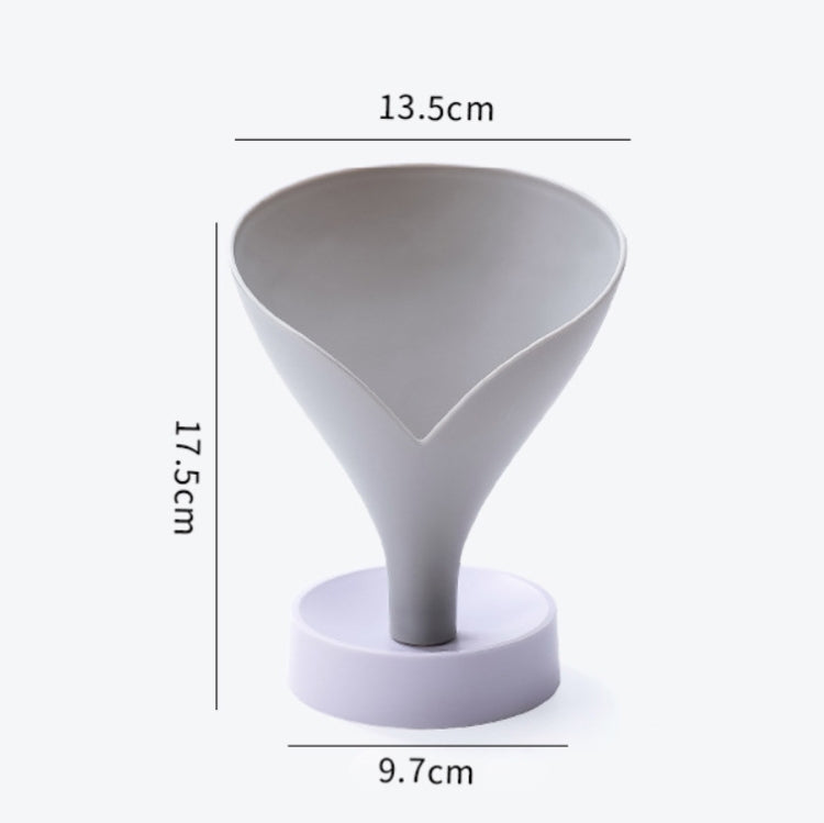 2 PCS Chopstick Holder Multifunctional Tableware Drain Funnel Kitchen Shelf