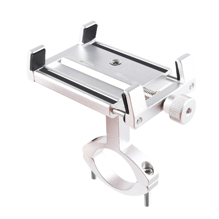 2 PCS Aluminum Alloy Bicycle Mobile Phone Holder Motorcycle Mobile Phone Navigation Bracket Electric Motorcycle Hand Rack