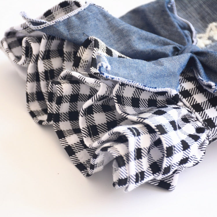 Pet Clothes Autumn And Winter Skirt Thin Dog Skirt Small Dog Princess Bow Denim Skirt, Size: S
