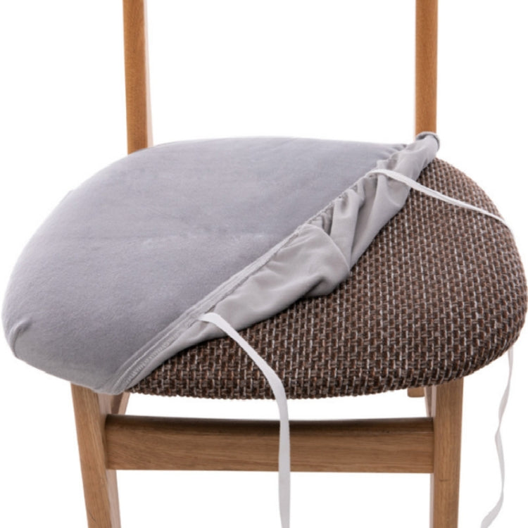 Household Elastic Warm Cushion Cover(Light Grey)