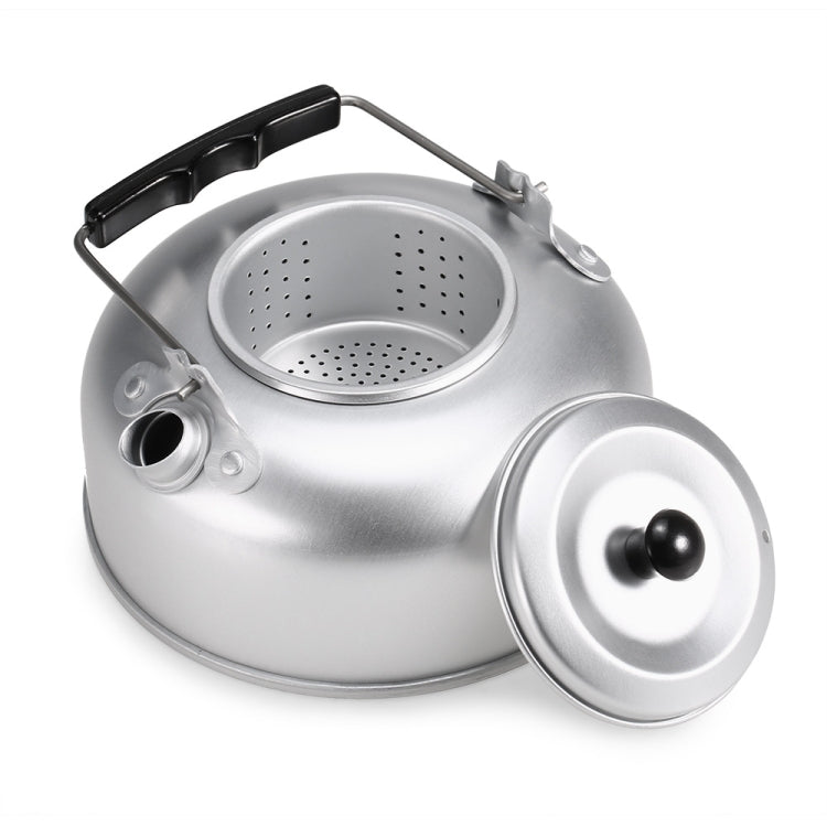 10-Piece Outdoor Alcohol Stove Cookware Set Portable Windproof Cookware Set 4-5 People Camping Boiler Set