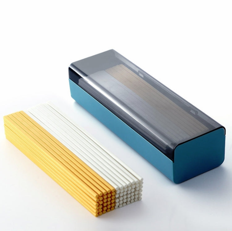 2 PCS Household Kitchen Plastic Dust-Proof Drain Separator Chopstick Holder Storage Box