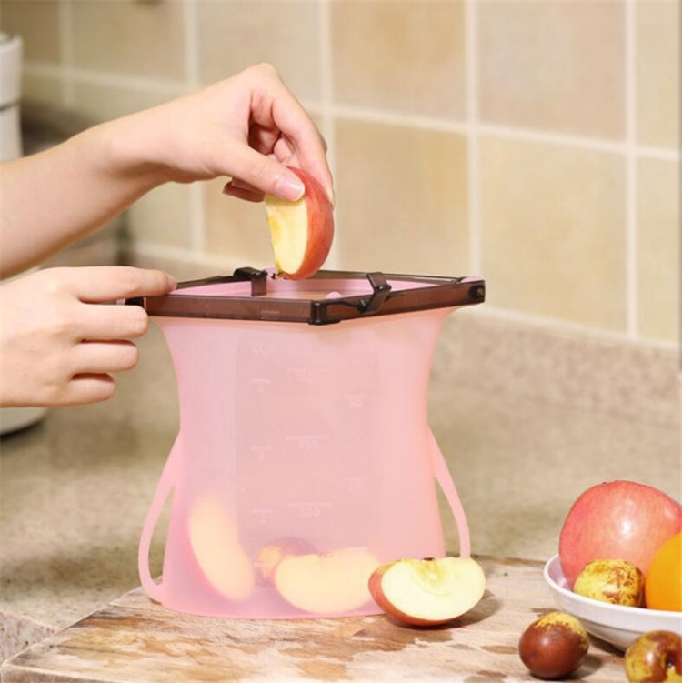 Food-Grade Silicone Fresh-Keeping Sealed Bag Meat & Fruit Kitchen Storage Freezer Bag