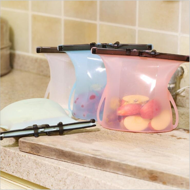 Food-Grade Silicone Fresh-Keeping Sealed Bag Meat & Fruit Kitchen Storage Freezer Bag
