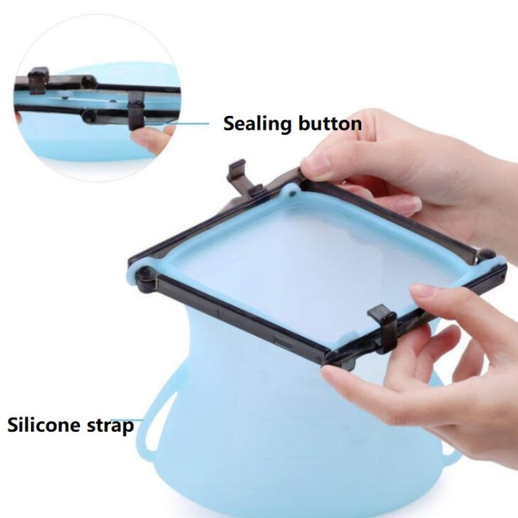 Food-Grade Silicone Fresh-Keeping Sealed Bag Meat & Fruit Kitchen Storage Freezer Bag