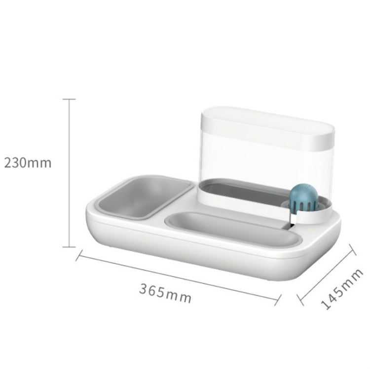 Pet Water Dispenser Food Bowl Anti-Overturning Protection Cervical Food Bowl