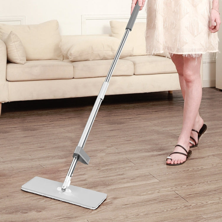 Hand-Free Household Large Mop Wet & Dry Floor Mop, Style:Without Bucket, Specification:36cm (3 Rag)