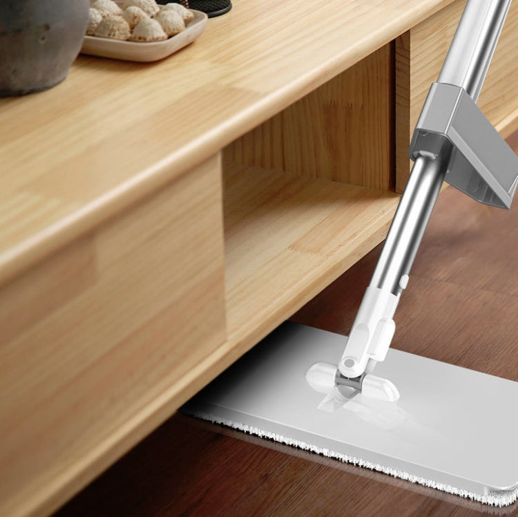 Hand-Free Household Large Mop Wet & Dry Floor Mop, Style:Without Bucket, Specification:36cm (3 Rag)