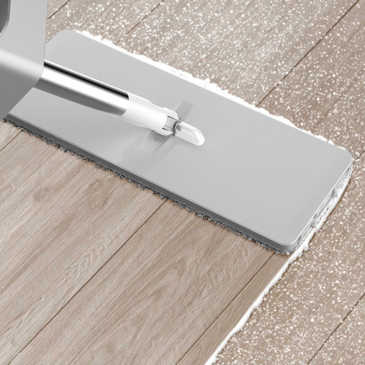 Hand-Free Household Large Mop Wet & Dry Floor Mop, Style:Without Bucket, Specification:36cm (3 Rag)