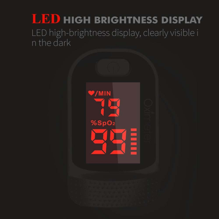 112R Finger Clip Pulse Oximeter With Respiratory Rate Detection Function