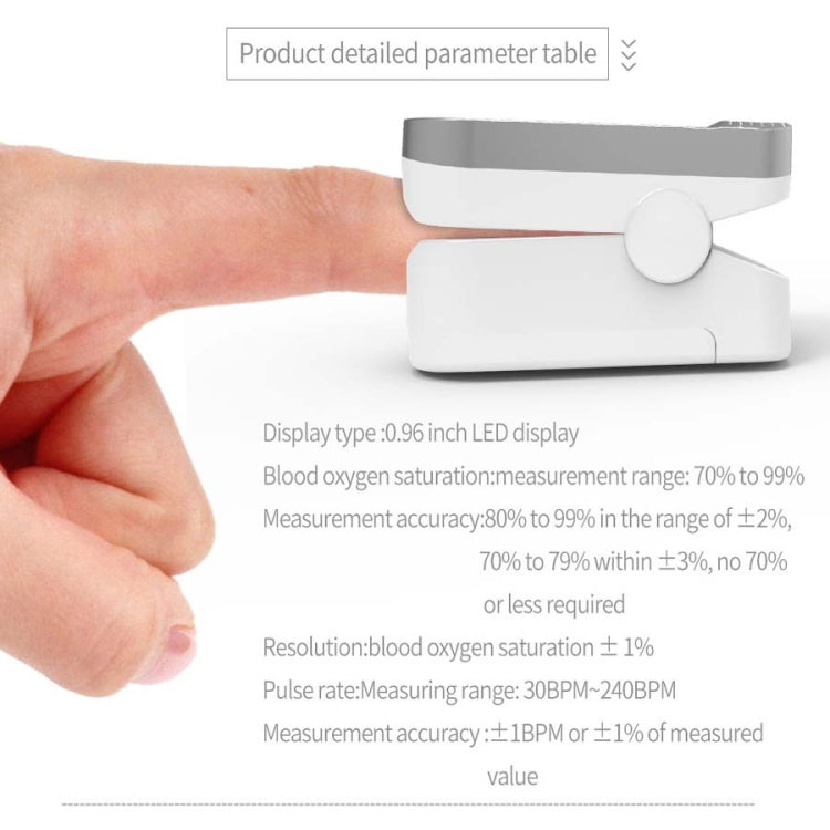 112R Finger Clip Pulse Oximeter With Respiratory Rate Detection Function