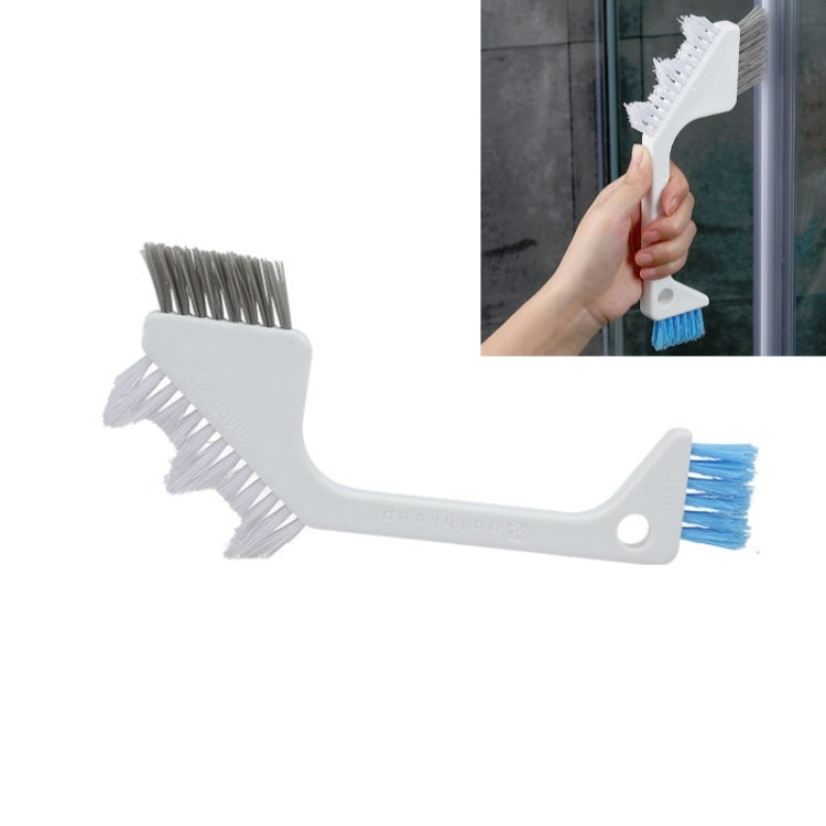 3 PCS Multi-Purpose Cleaning Brush Bathroom Tile Brush Kitchen Crevice Brush Bathroom Floor Tile Brush