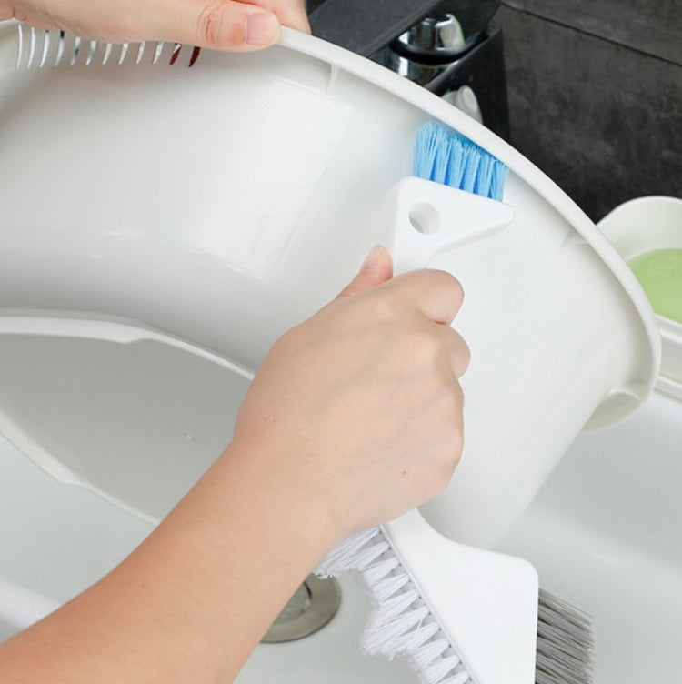 3 PCS Multi-Purpose Cleaning Brush Bathroom Tile Brush Kitchen Crevice Brush Bathroom Floor Tile Brush
