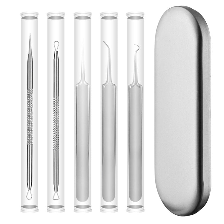 3 Sets Acne Needle Stainless Steel Acne Clamp Squeeze Acne Blackhead Tool, Specification:3 in 1