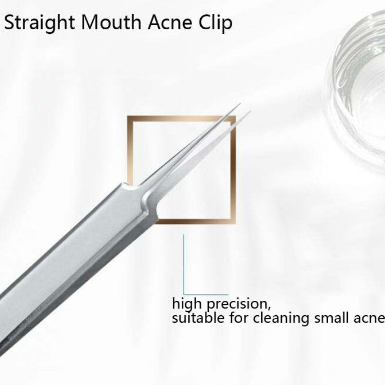 3 Sets Acne Needle Stainless Steel Acne Clamp Squeeze Acne Blackhead Tool, Specification:3 in 1