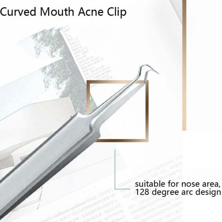 3 Sets Acne Needle Stainless Steel Acne Clamp Squeeze Acne Blackhead Tool, Specification:3 in 1