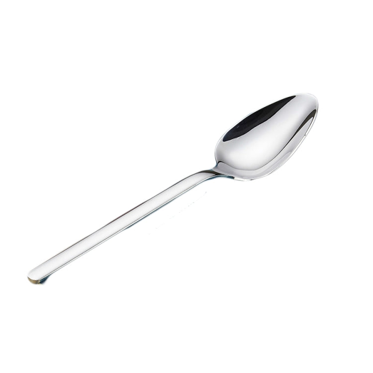 2 PCS Thick Stainless Steel Western Food Spoon Coffee Spoon, Size:L