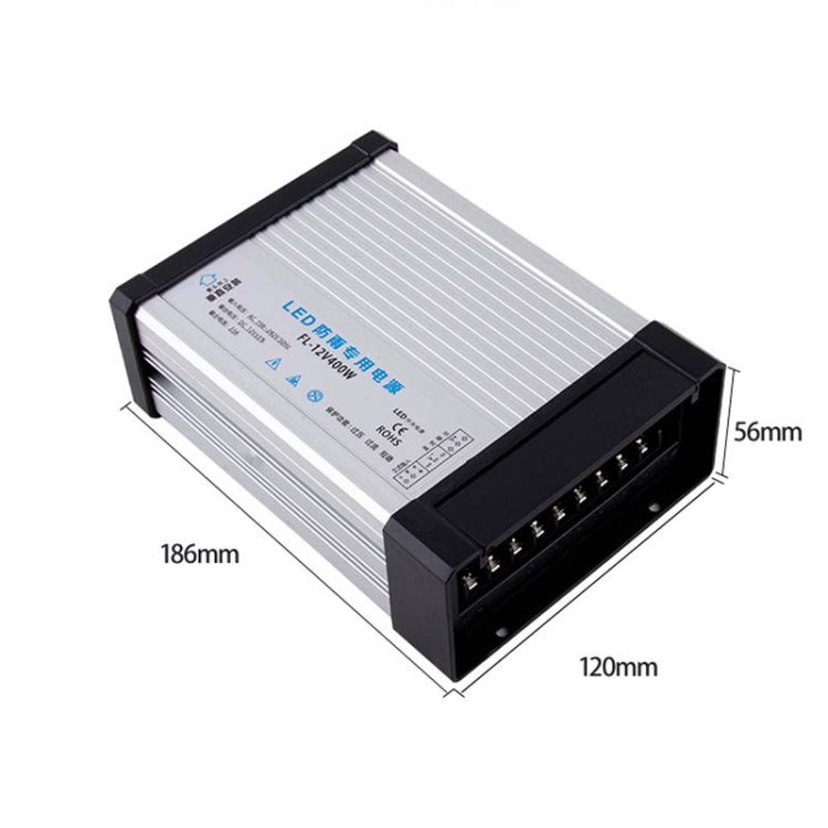 12V 400W LED Switching Power Supply  Rainproof Constant Voltage Drive Power Supply