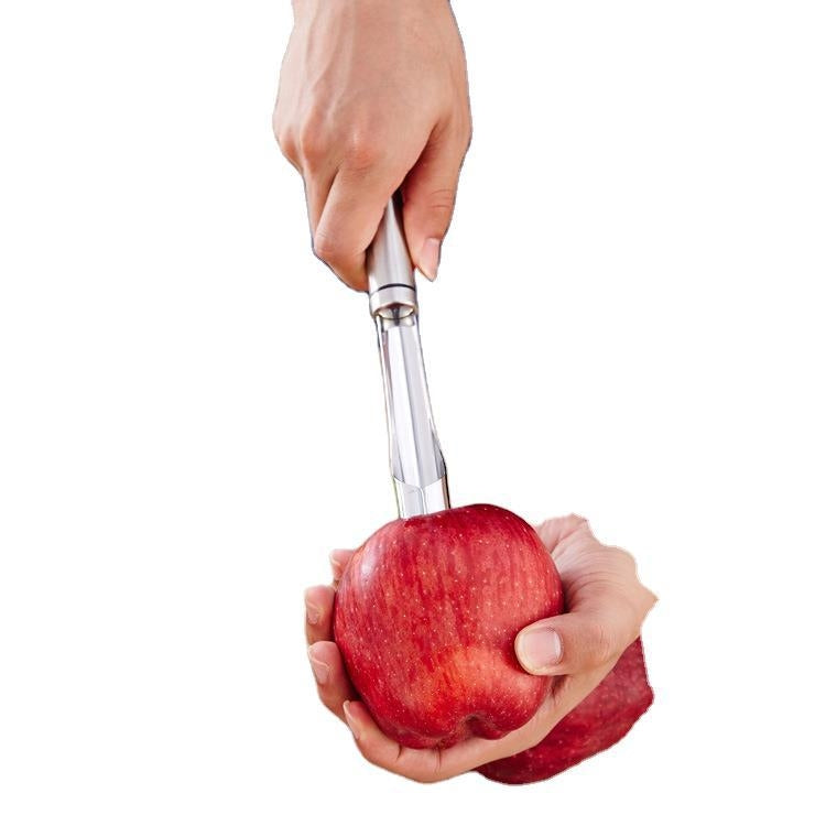 304 Stainless Steel Fruit Apple Corer(Silver)