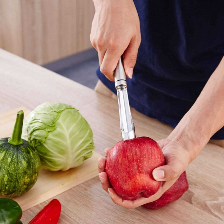 304 Stainless Steel Fruit Apple Corer(Silver)