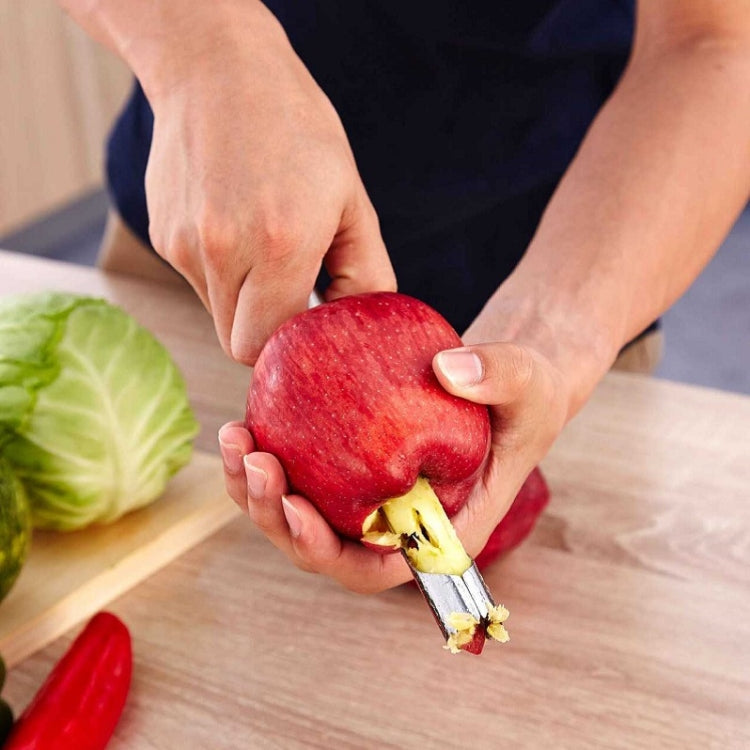 304 Stainless Steel Fruit Apple Corer(Silver)