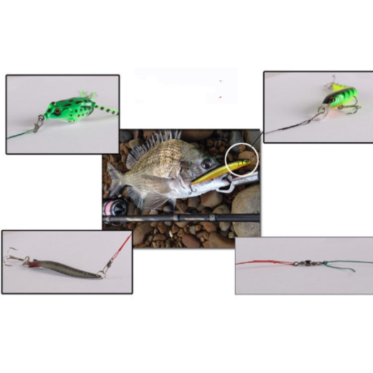 20 PCS Luya Front Wire With Pin Wire Anti-bite Wire, Size:20CM