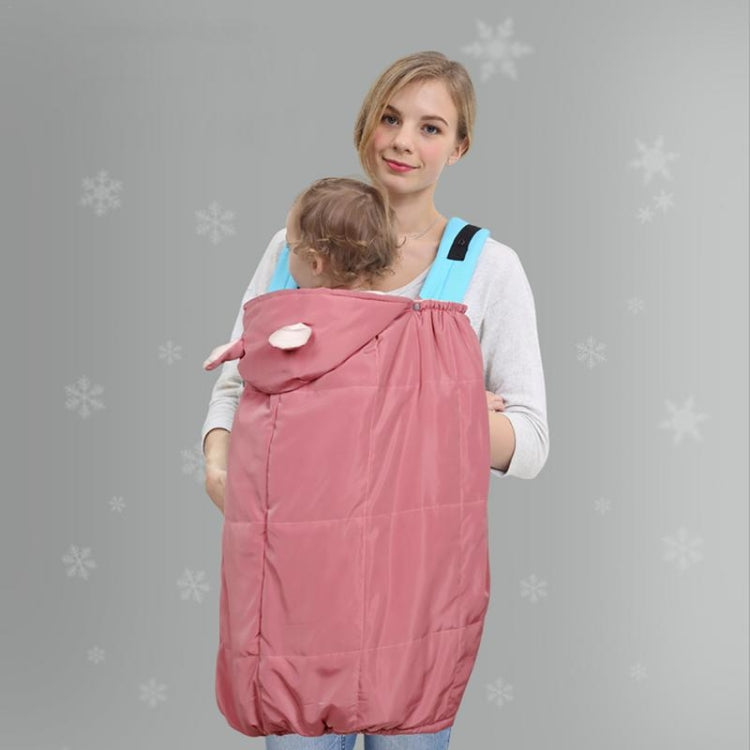 Waterproof Warm Baby Carrier Coat Cover Cape Cloak Infant Backpack Cover