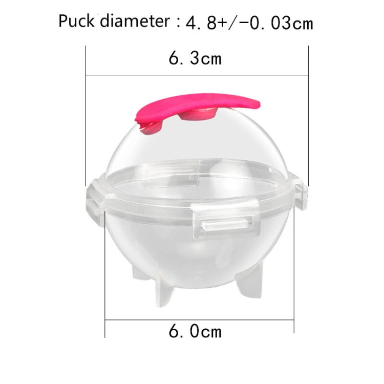 12 PCS Whiskey Ice Ball Mold Silicone PP Round Ice Tray Random Color Delivery, Style:Non-separable Cover