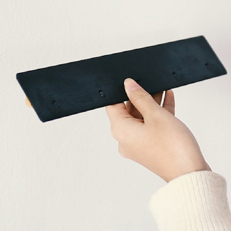 Wall Hanging Viscose Free Punch Key Hook Coat Hook, Specification:5 Hooks, Color:Black