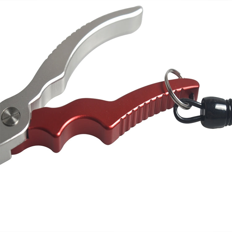 Aluminum Alloy Fishing Pliers Curved Handle Rod Clamp