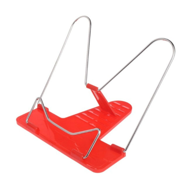 Adjustable Angle Metal Book Stand Fordable Portable Document Book-Reading Holder