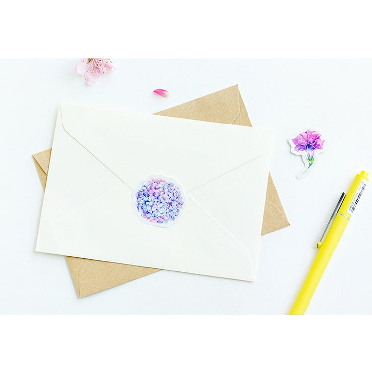 Journal Decoracion Cute Diary Flower Stickers Scrapbooking Flakes