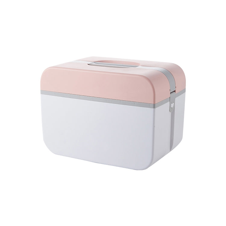 Multifunctional Household Dustproof Family Safety Emergency Storage Box Double-layer Medicine Case, Size:L