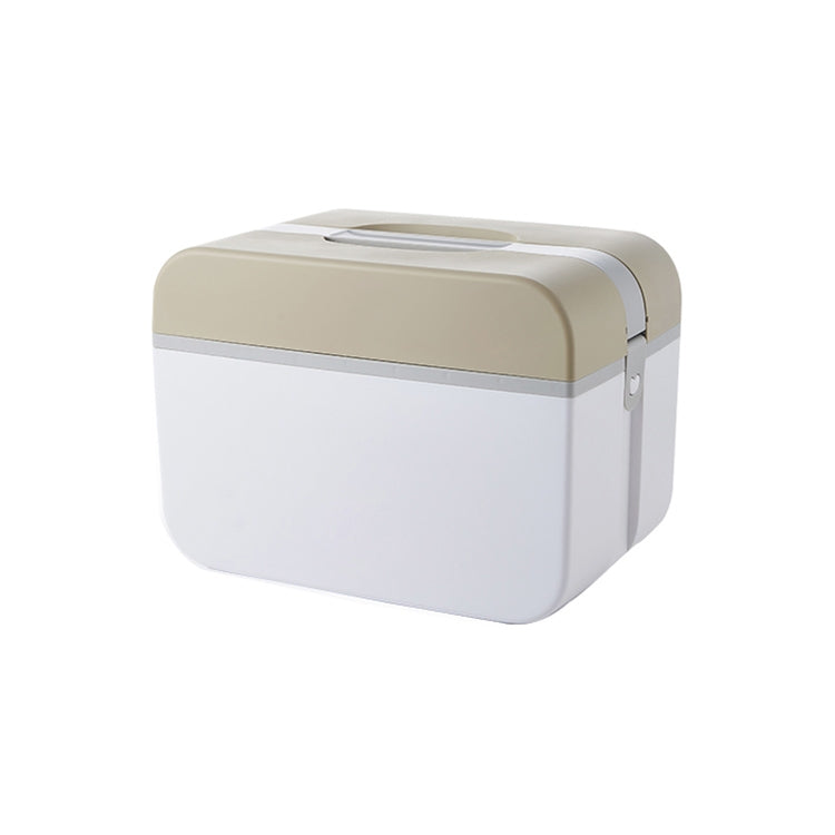 Multifunctional Household Dustproof Family Safety Emergency Storage Box Double-layer Medicine Case, Size:L