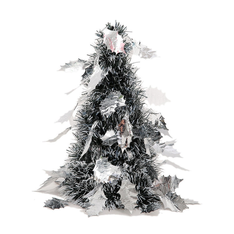 Mini Desktop Christmas Tree Hotel Shopping Mall Christmas Decoration, Size: Leaves