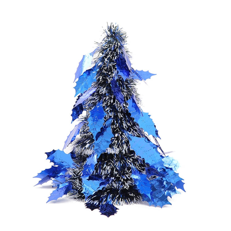 Mini Desktop Christmas Tree Hotel Shopping Mall Christmas Decoration, Size: Leaves
