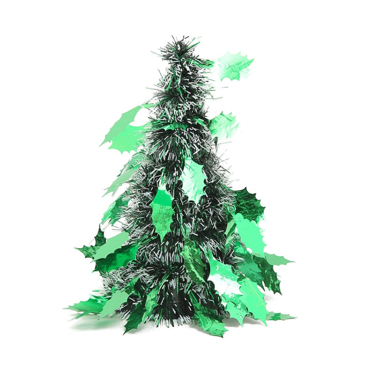 Mini Desktop Christmas Tree Hotel Shopping Mall Christmas Decoration, Size: Leaves